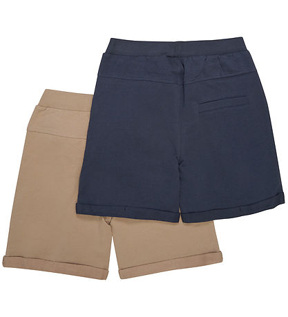 Minymo Shorts - 2er-Pack - Blue Nights