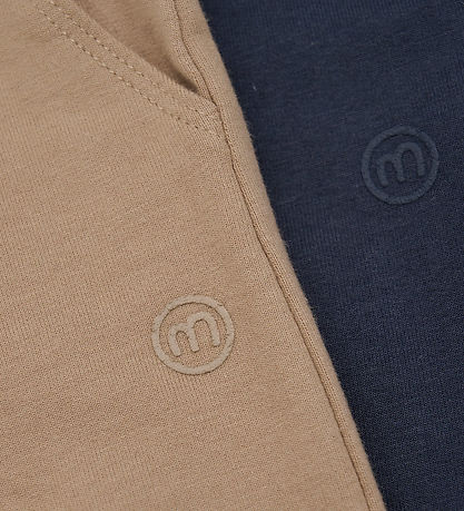 Minymo Shorts - 2er-Pack - Blue Nights