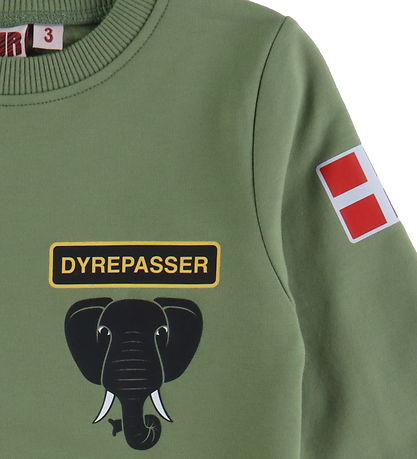 DYR Sweatshirt - Zookeeper - Sage Elephant