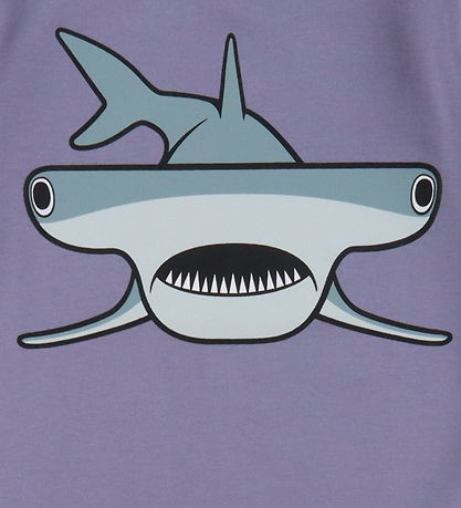 DYR Blouse - Dyrroar - Blue Grey Hammerhead shark
