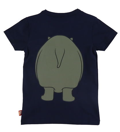 DYR T-shirt - Your Friend - Dark Navy Hippo
