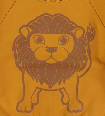 DYR Sweatshirt - Animal Bellow - Mustard Lion