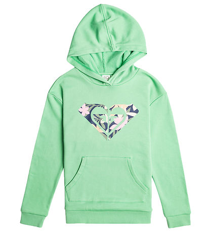 Roxy Hoodie - Surf Feeling Terry - Zephyr Green