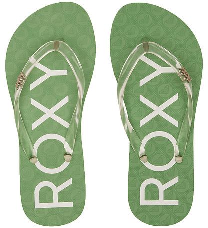 Roxy Flip Flops - Viva Jelly - Absinthe Green