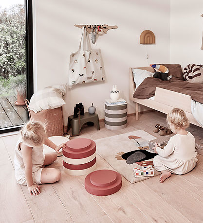 OYOY Stool - Iro - Olive/Clay