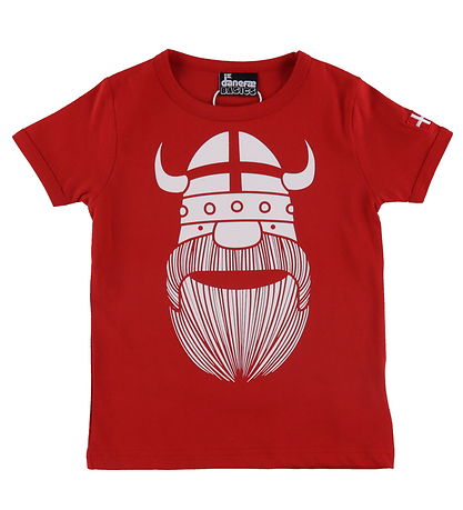 Danef T-shirt - Danebasic - Red Erik