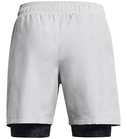 Under Armour Shorts - UA Woven 2in1 - Mod Grey