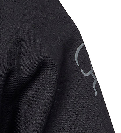 Isbjörn of Sweden Softshell Jacket w. Fleece - Panda - Black