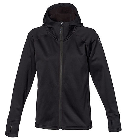 Isbjörn of Sweden Softshell Jacket w. Fleece - Panda - Black