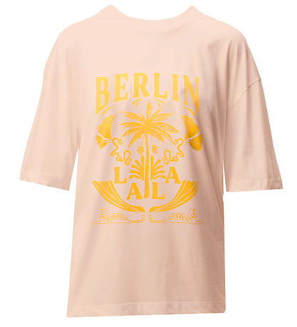 Lala Berlin Stuttermabolur - Celia - Lala Palm Bleikt