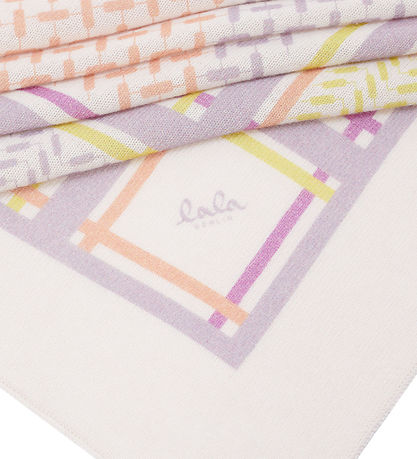 Lala Berlin Scarf - 162x85 - Triangle Puzzle - String Pastels