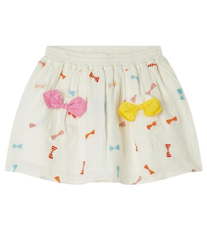Stella McCartney Kids Jupe Blanc av. Boucles KW FR