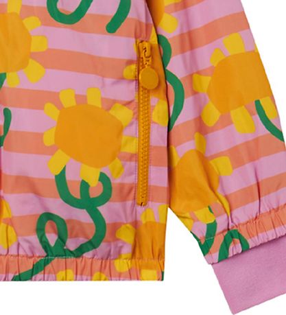 Stella McCartney Kids Jakki - Bleikt/Appelsínu röndótt M. Sólarh