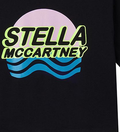 Stella McCartney Kids Stuttermabolur - Svart M. Prentað