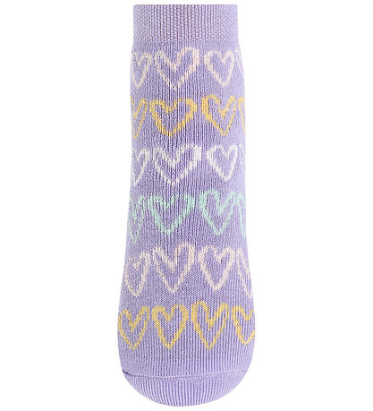 Melton Socks w. Anti-Slip - Let's Go - Daybreak