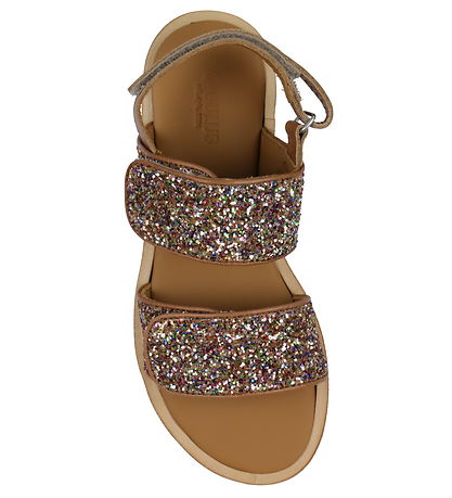 Angulus Sandaalit - Tan/Multi Glitter
