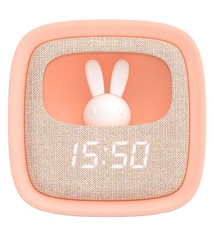 Mobility On Board Alarm Clock w. Night Light - Billy - Pink