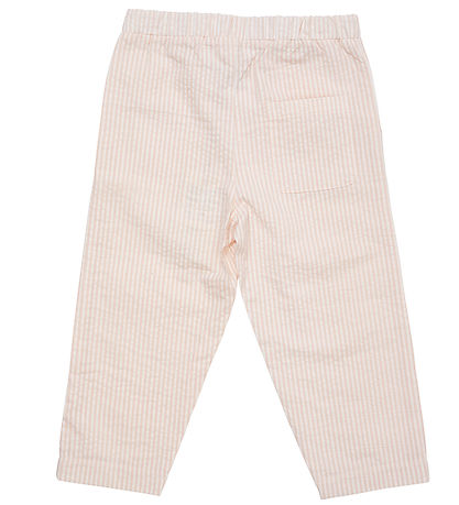 Copenhagen Colors Byxor - Dusty Rose/Cream Stripe