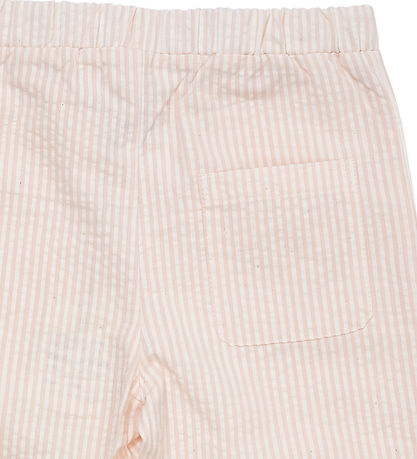 Copenhagen Colors Byxor - Dusty Rose/Cream Stripe