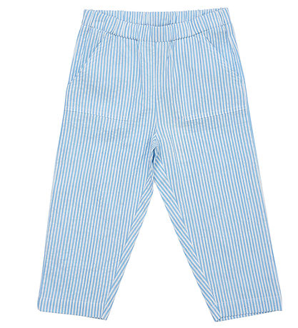 Copenhagen Colors Byxor - Sky Blue/Cream Stripe
