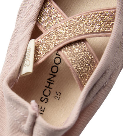 Sofie Schnoor Turnschuhe - Dusty Rose m. Goldglitzer