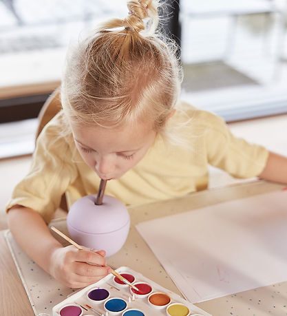 OYOY Creativity mat - Silicone - Confetti - Off White