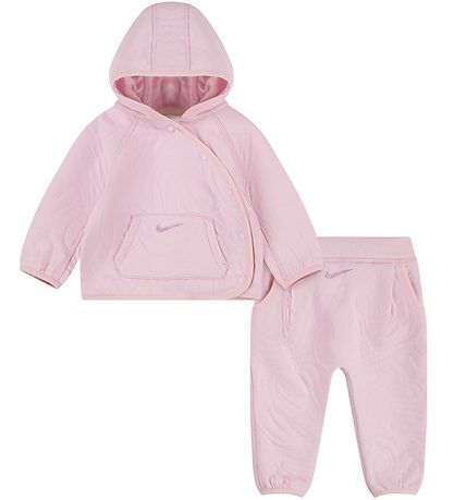 Nike pink set discount
