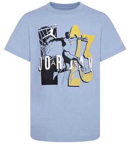 Jordan T-Shirt - Retro Spcifications - Blue Grey