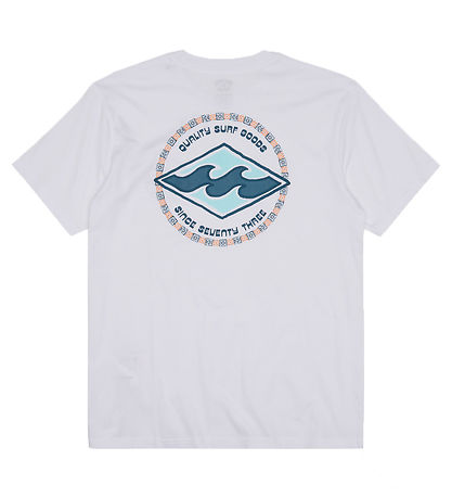 Billabong Stuttermabolur - Rotor Diamond - Off White