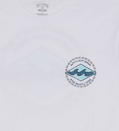 Billabong Stuttermabolur - Rotor Diamond - Off White