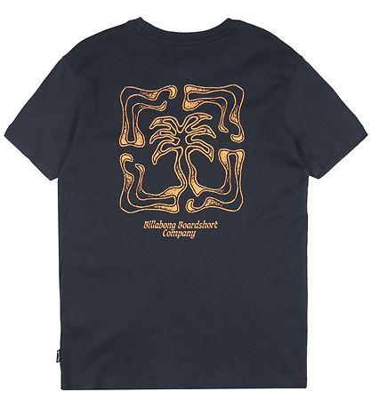 Billabong Stuttermabolur - Troppo - Dökkblátt