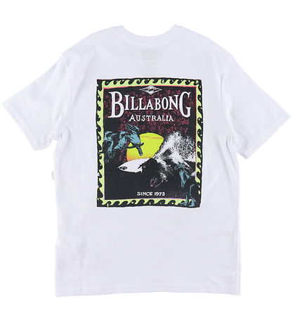 Billabong Stuttermabolur - Dreamy Staður - Hvítur