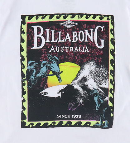 Billabong Stuttermabolur - Dreamy Staður - Hvítur