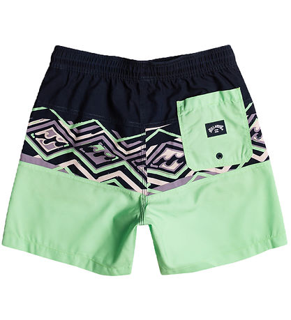 Billabong Swim Trunks - Tribong - Navy/Green