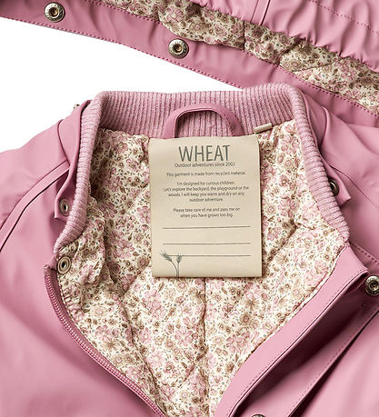 Wheat Regnoverall m. Thermo - PU - Aiko - Spring Lila