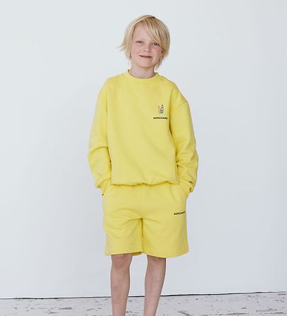 Mads Nørgaard Sweatshirt - Sonar - Lemon Zest