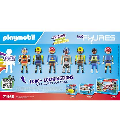 Playmobil Action Heroes - My Figures: Brandvæsen - 71468 - 70 Th