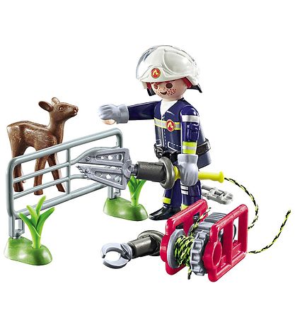 Playmobil Action Heroes - Firefighters Animal Rescue - 71467 - 2