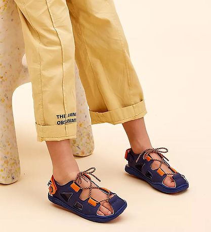 Affenzahn Sandales Gratuit Elephant Bleu