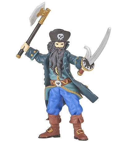 Papo Blackbeard pirate - H: 10.5 cm