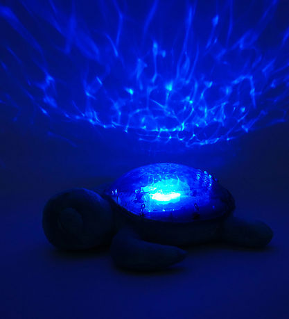 Cloud-B Náttljós M. Hljóð - Tranquil Turtle - 30 cm - Grænt