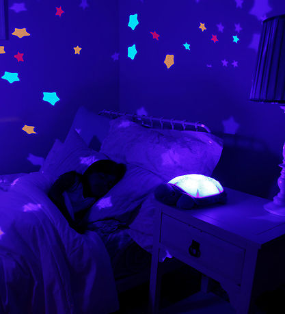Cloud-B Night Lamp w. Sound - Twinkling Twilight Turtle - 30 cm 