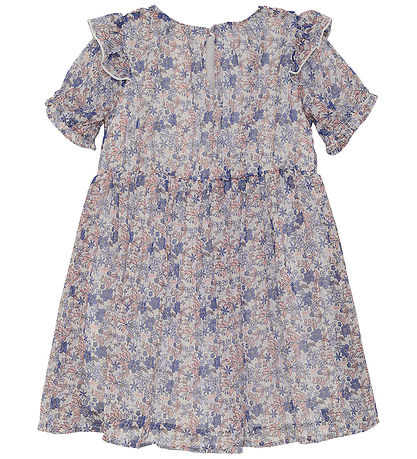 Creamie Kleid - Lurex Dot - Buttercreme