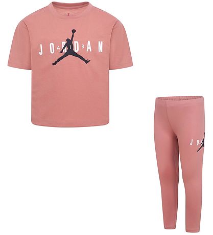 Jordan Set - T-shirt/Leggings - Sustainable - Red Stardust