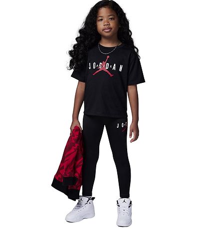 Jordan Set - T-shirt/Leggings - Sustainable - Black