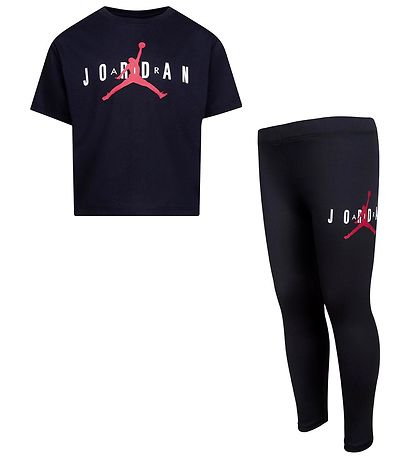 Jordan Set - T-shirt/Leggings - Sustainable - Black