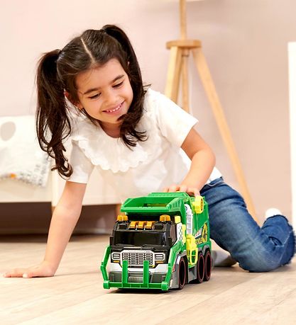 Dickie Toys Car - Recycling Truck - Light/Sound
