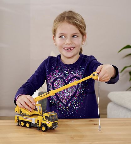 Majorette Toys - Volvo Crane w. Light/Sound