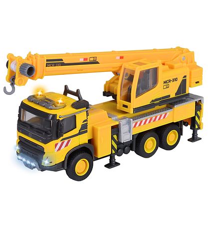 Majorette Toys - Volvo Crane w. Light/Sound