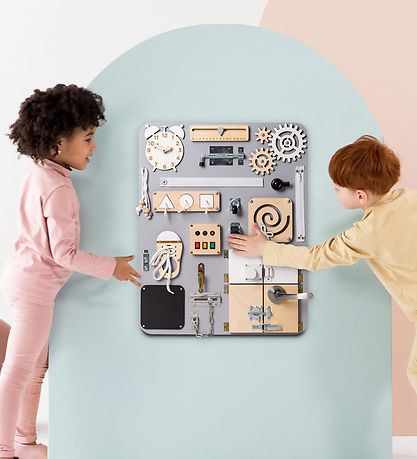 Woobiboo Woobiboard - Plús - Grey/Natural
